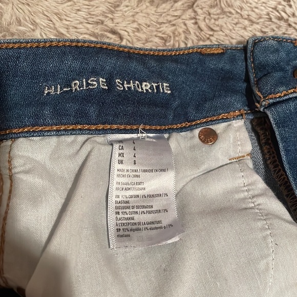 American eagle high rise shortie - Picture 3 of 4
